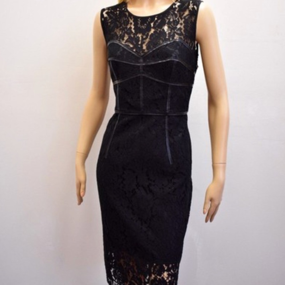 Milly Black Lace Dress